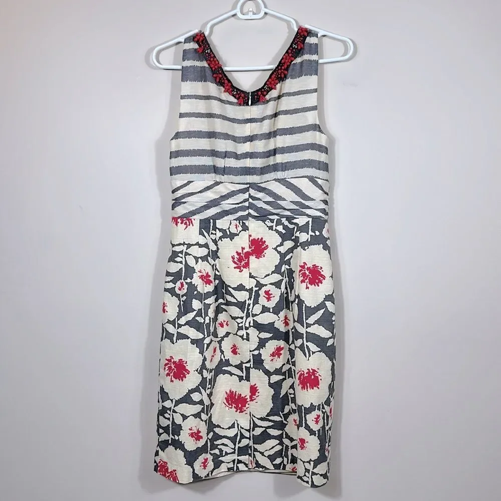 Nanette Lepore Anthropologie Floral As Seen On Celebrity Women Dress Size 6